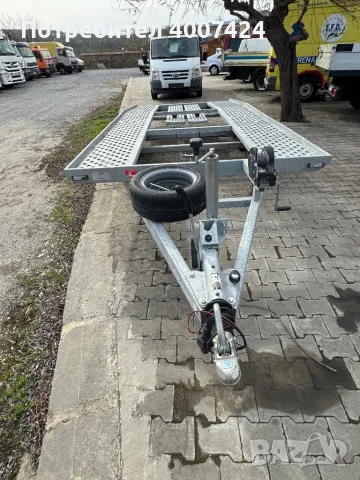 Ремарке за автомобил Proline p202, снимка 4 - Ремаркета - 49630044