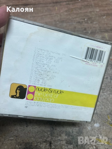 Компакт диск CD The best of Iggy Pop - Nude & Rude, снимка 2 - CD дискове - 51570546