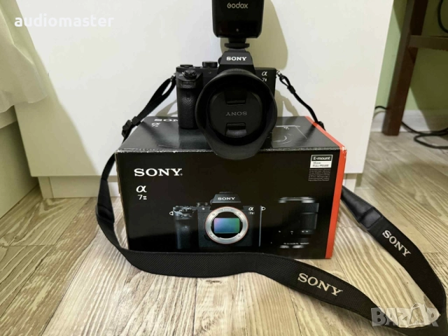 Sony A7 II с обектив FE 28-70mm +4 Батерии и Светкавица, снимка 5 - Фотоапарати - 51620219