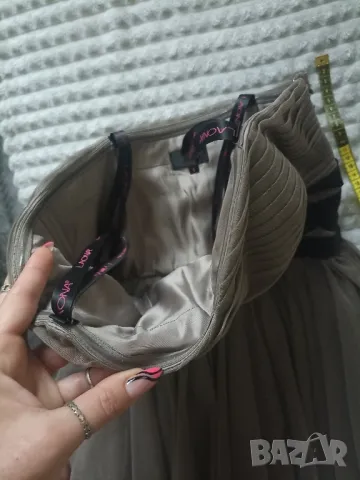 тюлена рокля за повод, снимка 2 - Рокли - 50138568