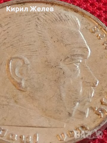 Сребърна монета 2 райхсмарки 1939г. Нацистка Германия Трети Райх с СХВАСТИКА за КОЛЕКЦИЯ 42063, снимка 14 - Нумизматика и бонистика - 43798602