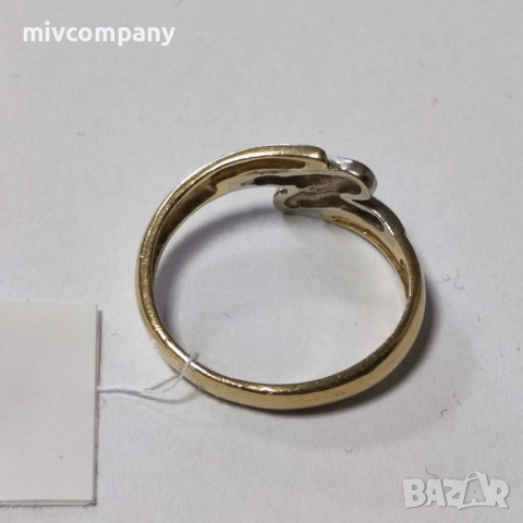 Златен пръстен 3.08гр., снимка 3 - Пръстени - 52827542