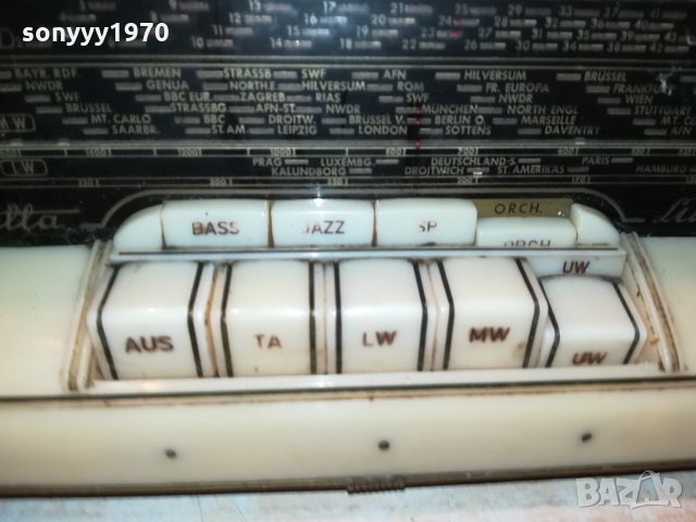 LOEWE TUBE RECEIVER-GERMANY 1411212047, снимка 10 - Ресийвъри, усилватели, смесителни пултове - 34804870