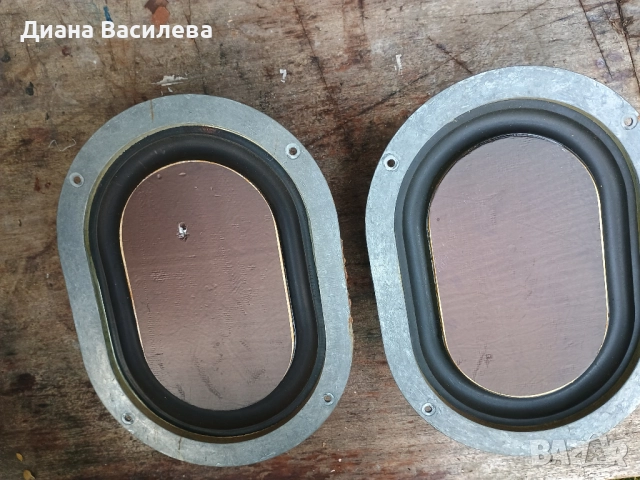 Vintage KEF B139 / 6171 Oval Woofer Bass Driver Made IN England, снимка 3 - Тонколони - 52079688