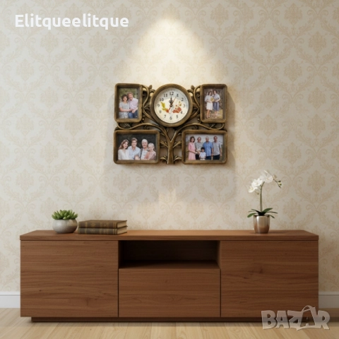 Рамка за снимки с часовник 2 в 1 - Дървото на живота, снимка 2 - Други стоки за дома - 52251033