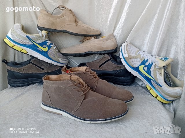 КАТО НОВИ кларкове 44 - 45 original  FORD LAUDERDALE®, 100%  естествена кожа = велур, GOGOMOTO.BAZAR, снимка 7 - Мъжки боти - 43699056