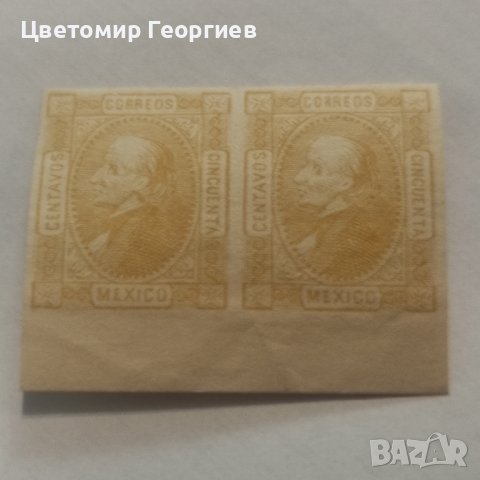 Мексико 1872 г., снимка 1 - Филателия - 43295694