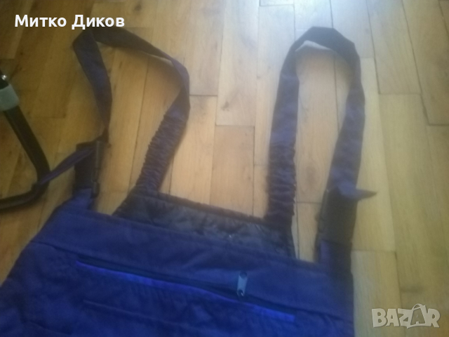 Работни панталони нови маркови с презрамки-светлоотразители  ватирани размер ХХХЛ, снимка 9 - Панталони - 44900519