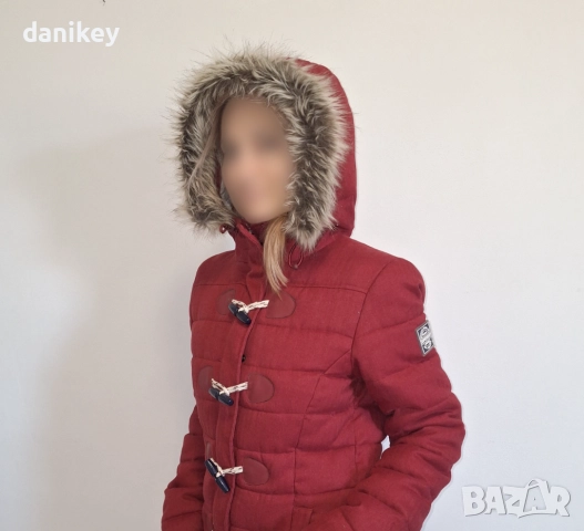 Дамско зимно яке палто Superdry размер small, снимка 7 - Якета - 52212467