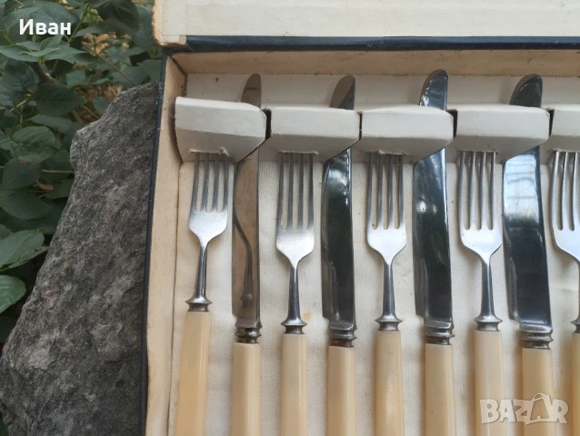 Руски комплект вилици и ножове , снимка 5 - Прибори за хранене, готвене и сервиране - 50966288