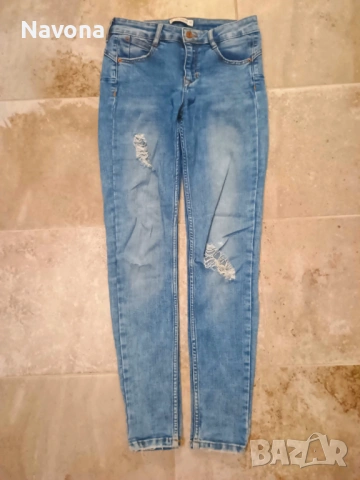 Дънки 11-12г., снимка 3 - Детски панталони и дънки - 53566342