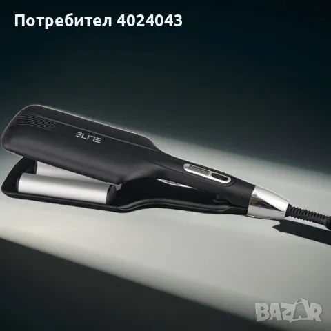 Ретро преса за коса за направа на S вълни ELITE, снимка 2 - Преси за коса - 47937231