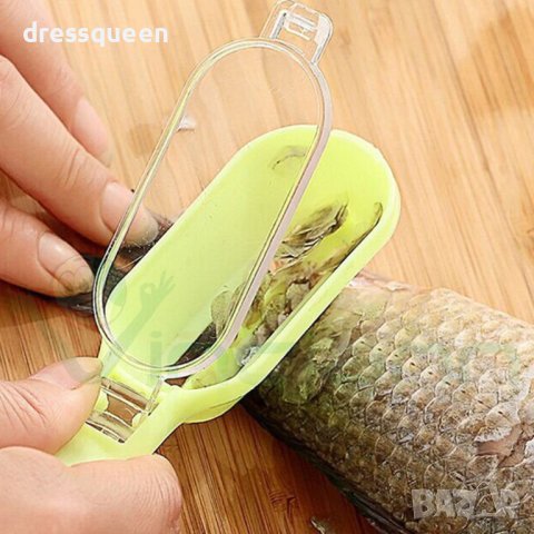 1825 КОМБИНИРАН ПРИБОР ЗА ЧИСТЕНЕ НА РИБА, снимка 4 - Аксесоари за кухня - 44015798