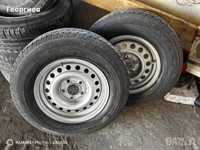 Джанти с гуми за платформа размер 185R 14 C
