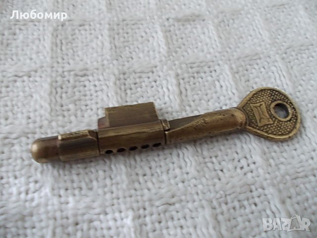 Старинен бронзов ключ №17, снимка 7 - Антикварни и старинни предмети - 33382424
