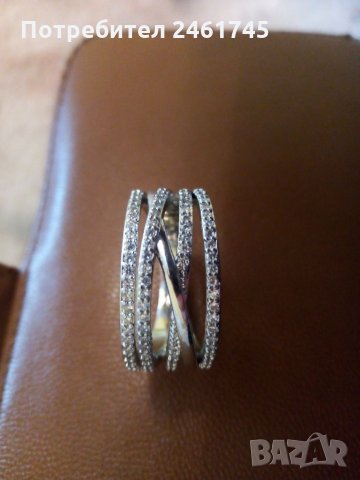 Сребърен пръстен с печат, снимка 6 - Пръстени - 35411971