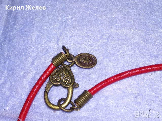 БРОНЗОВА РОЗА - BULGARIA МНОГО КРАСИВО МАРКОВО ФЛОРАЛНО АРТ КОЛИЕ МЕДАЛЬОН 34767, снимка 6 - Колиета, медальони, синджири - 39189517