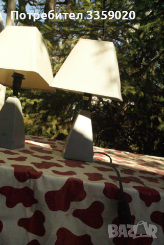 продавам 2 нощни лампи, снимка 3 - Настолни лампи - 36451249