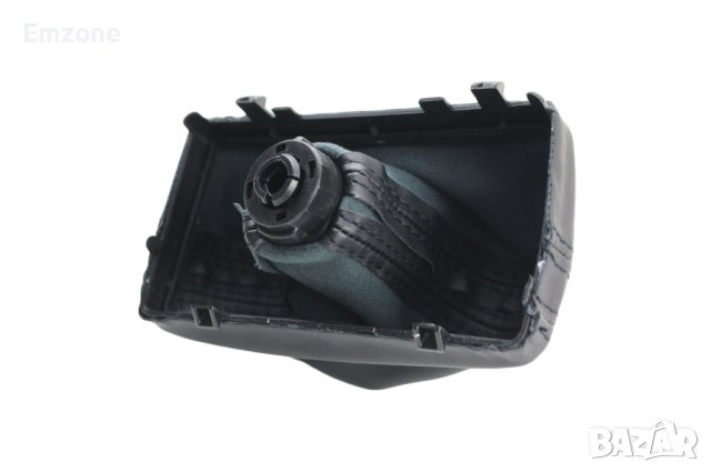 Топка за скоростен лост Автоматик с кожен маншон и рамка за Ауди Audi A3 A4 B8 A5 A6 C6 Q5 Q7, снимка 9 - Аксесоари и консумативи - 40480616