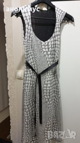 Рокля в сребристо, снимка 2 - Рокли - 28035334