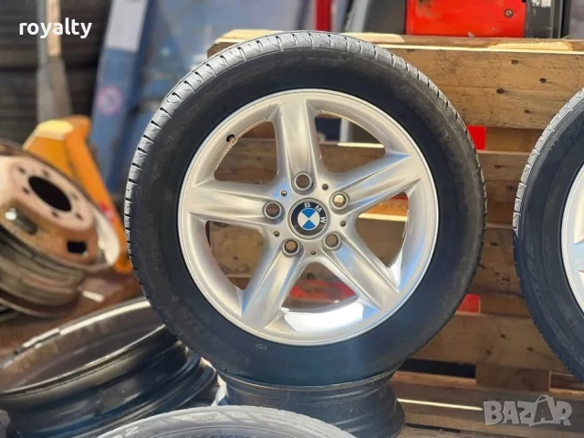 5х120 16 Лети Джанти Оригинални BMW 5x120 e46 E90 E87 ET 47 J 7, снимка 3 - Аксесоари и консумативи - 52063660