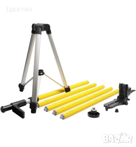 Телескопичен статив 370см Huepar LP36 за лазерен нивелир, снимка 12 - Измервателни инструменти - 50815994