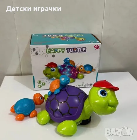 Играчка костенурка светлинни и звукови ефекти движеща се , снимка 4 - Други - 48503159