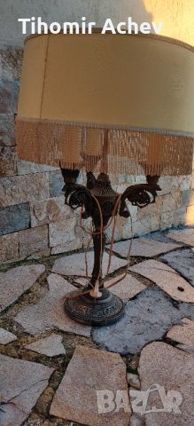 Стара ретро лампа, висока 80 см., снимка 3 - Антикварни и старинни предмети - 43563224