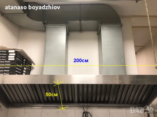 аспирация за кухня,ресторант с отводи,решетки,елмотор и други елементи=1900лв от Благоевград, снимка 3 - Обзавеждане за заведение - 48065678