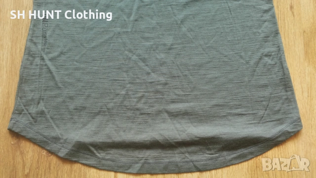 NORRONA Vikingwool Longs Caviar 100% Merino Wool размер S / M блуза 100% Мерино вълна - 2034, снимка 5 - Блузи - 53387440