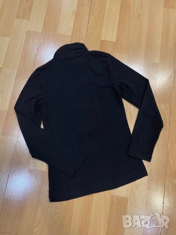 Черно поло , снимка 3 - Блузи с дълъг ръкав и пуловери - 42978088