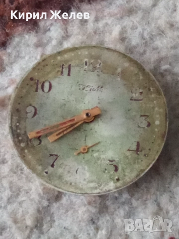 Механизъм с циферблат от стар ръчен часовник 52065, снимка 6 - Мъжки - 52270015