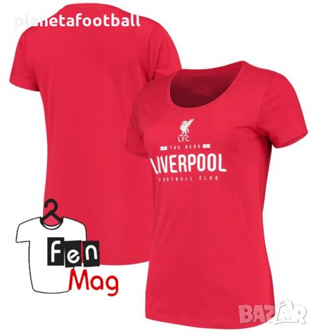 Дамска Футболна тениска на Ливърпул!Дамска фен тениска на LIVERPOOL