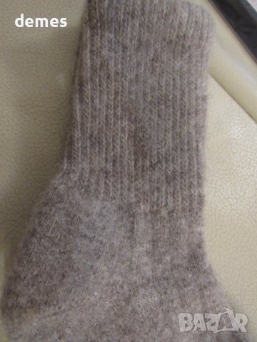 Машинно плетени детски чорапи от 100 % вълна, размер 5, снимка 5 - Чорапи - 42952635