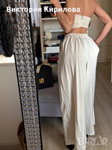 Beige Pants панталон, снимка 5 - Панталони - 52620742