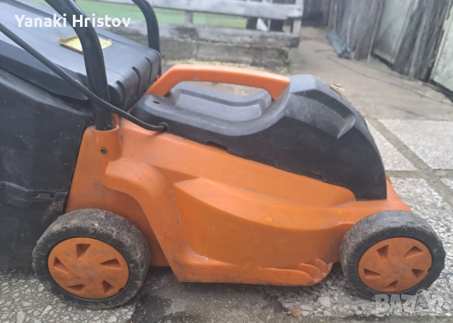 Електрическа косачка TOP GARDEN 1000 W с проблем в ел. мотора, снимка 3 - Градинска техника - 52964979