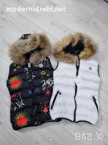 Дамски елек moncler с лисица код 26, снимка 1 - Елеци - 34907989