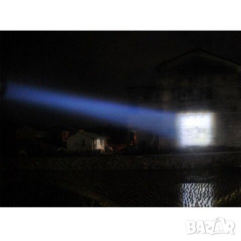 Мощен акумулаторен метален CREE LED T6 фенер със зуум функция, снимка 3 - Къмпинг осветление - 32844187