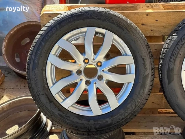 5х112 16 Цола Джанти Mercedes VW Golf Caddy Touran Ауди Шкода 5x112 ЕТ 48 J 7, снимка 6 - Аксесоари и консумативи - 52022635