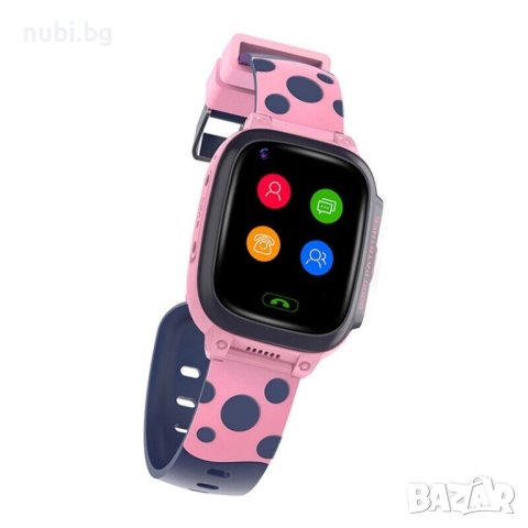 Детски Смарт часовник NUBI LT25 4G, Сим карта и камера, GPS+LBS+Wi-Fi Tracking, Розов, снимка 3 - Смарт гривни - 43300740