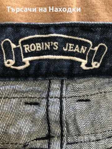 $218 Мъжки дънки Robin's Jean Mens 33 dark blue denim , снимка 6 - Дънки - 50827248