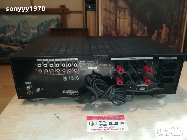 SONY TA-F319R AMPLIFIER-JAPAN-SWITZERLAND 2810211022, снимка 5 - Ресийвъри, усилватели, смесителни пултове - 34608503