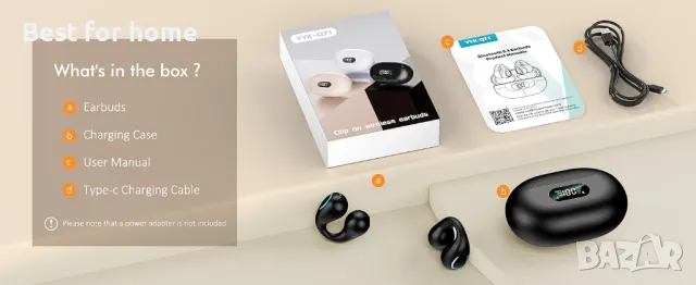 Безжични слушалки Bluetooth 5.3, спортни слушалки, снимка 10 - Bluetooth слушалки - 47446143