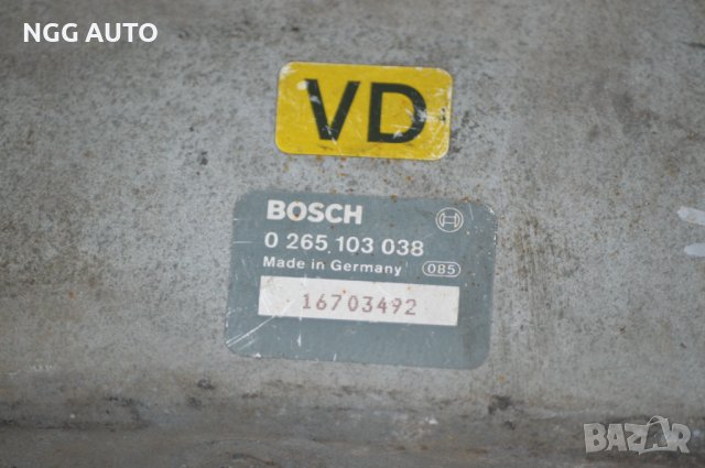Компютър Двигател ABS ECU BOSCH 0 265 103 038 / 0265103038 за Opel , снимка 2 - Части - 39772968
