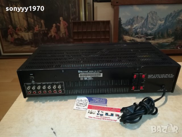 sherwood al-1110 ampli-внос germany-усилвател за ремонт 2810211631, снимка 4 - Ресийвъри, усилватели, смесителни пултове - 34613496