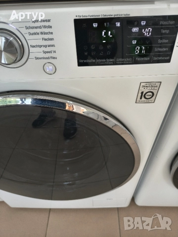 Пералня LG 9kg, снимка 3 - Перални - 51455246