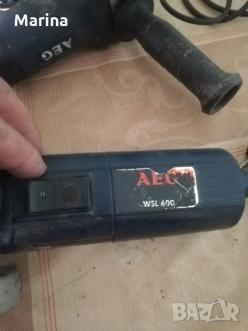Ъглошлайв AEG WS600 и WSL600, снимка 4 - Други инструменти - 33617169
