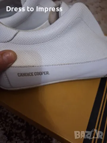 Маратонки естествена кожа Candice cooper бели 40, снимка 2 - Маратонки - 49521959