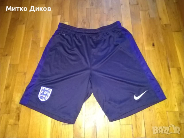 Футболни шорти Найк на Англия 2016 г. маркови размер Л