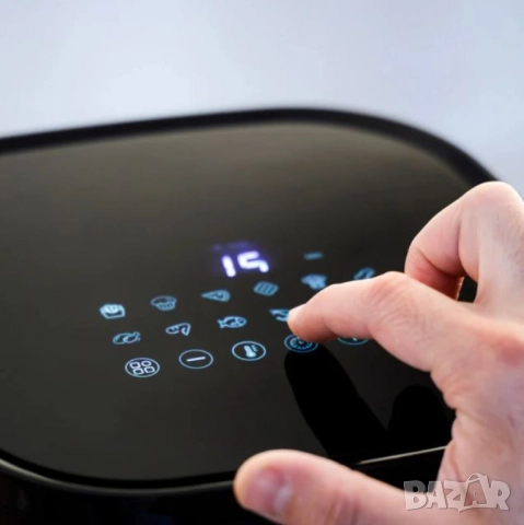 Фритюрник без масло Solac Léviter Digital 5 – 1500W, 5L, 12 програми, дигитален дисплей, снимка 5 - Друга електроника - 51896319